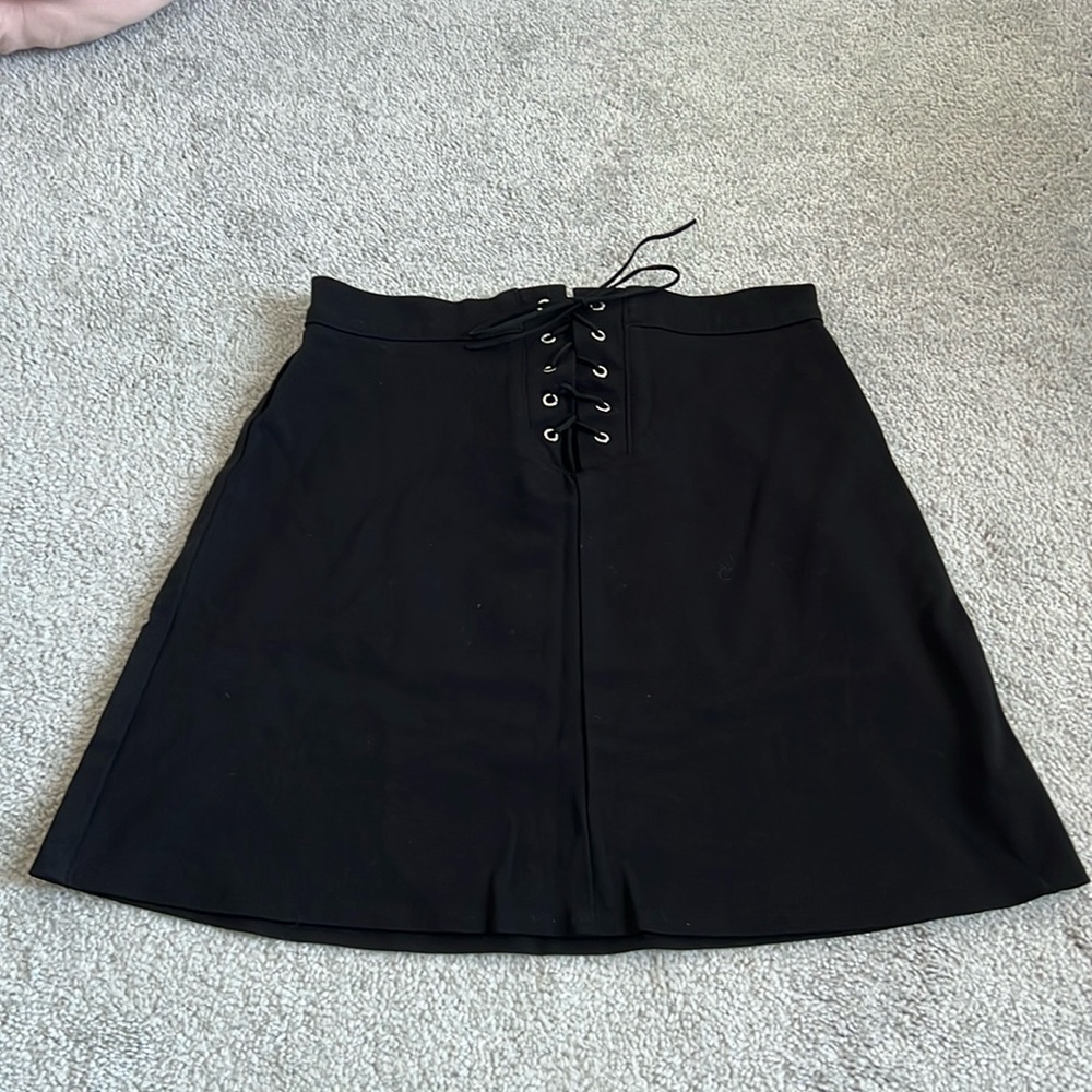 Charlotte Russe Laceup Skirt
